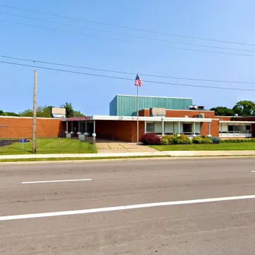 exterior of branch building