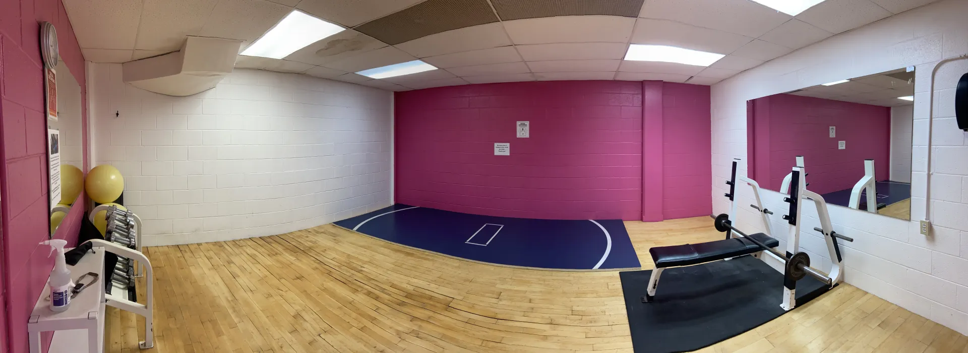 Independent Exercise Fitness Area